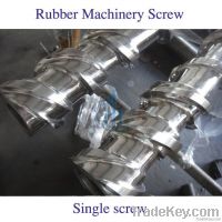 rubber products making extrusion machinery screw