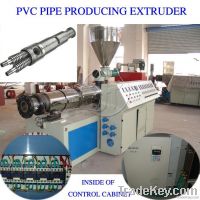 PVC pipe double screw extruder