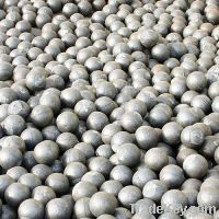 forged carbon steel ball, steel grinding media ball, casting iron ball
