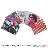 microfiber cleaning cloth/ sublimation transfer