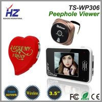 3.5''touch screen 2.4GHz wireless high resolution digital door peephole viewer