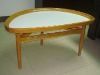 Finn Juhl Model 4850 Table/ wood coffee table/ designer tea table/eye shaped sofa table