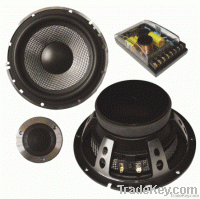 6.5'' speaker component 200watts 25mm Aluminum Sheu Silk Dome Tweeter