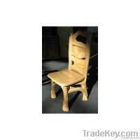 Solid oak chair