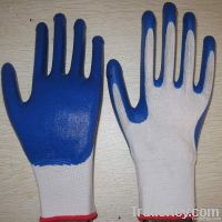 13G nylon knitted shell nitrile work gloves