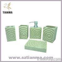 Hotel bathroom accessories set