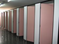 Guangdong durable 12mm Compact Laminate Toilet Cubicle Partition