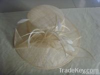 sinamay hat, The bride tire