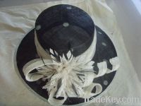 sinamay hat, The bride tire