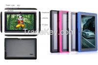 Low Price 7 inch Q88 Tablet PC Rockchip 2926 WiFi Android 4.4 Tablet