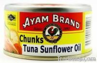 Ayam Brand - Tuna Chunks In Sunflower Oil
