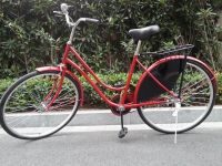 28inch city bike for ladies/red city star bike/steel frame urban bike