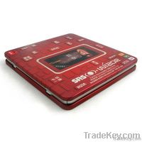 3pc Cd Tin, 3 Disc Cd Case, Metal Cd Packaging