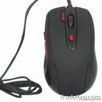 7D Optical Game Mouse with High 1600DPI for Gaming Ergonomics Design