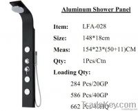 Aluminum shower panel