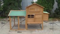 2012 New Design Large Wooden Chicken Coop With Asphalft Roof HJB112-H