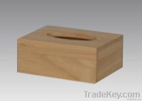 wood tissue holder