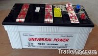 Dry Charge Car Battery 12V 100ah