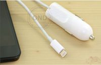 New Arrival! Car Charger for iphone5 with usb Port