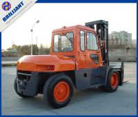 10 Ton Diesel Cabin Forklift With Wide Visibility Mast