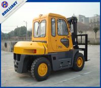 7T Forklift With Cabin Diesel Engin