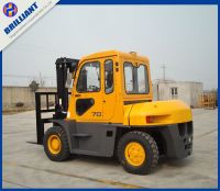 7T Forklift With Cabin Diesel Engin