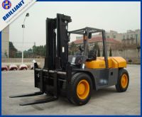 10 Ton Diesel Engine Forklift With Two Stage Wide View Mast