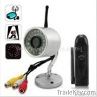 Wireless Mini Nightvision Camera + USB DVR Receiver Set (QT-U601)