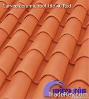 Curved Ceramic Roof Tile 40 and 50