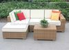 leisure resin wicker outdoor sofa set