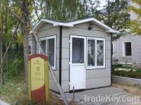 Low cost prefab toilet home with flexible