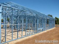 Light steel structure building workshop