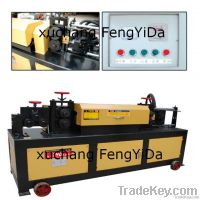 bar straightening and cutting machine