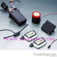 FM-FM 2-way LCD pager motorcycle alarm