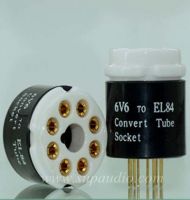 Tube socket/convert tube socket /6V6-EL84