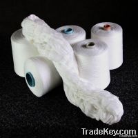 100% vigrin polyester spun yarn paper tube or plastic cone or in hanks