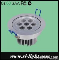 SAA CTICK recessed 7w led downlight dimmable