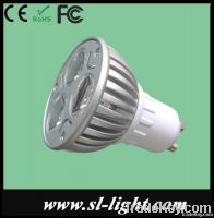 high power 3w gu10 led spotlight with CE ROHS FCC