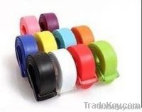 fashion silicone belts