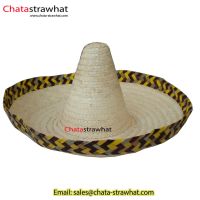 Mexican straw cowboy hats