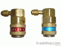 QC-15 R134a 90  Degree Quick Coupler