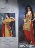 Beautiful, designer, printed, party wear salwar kameez