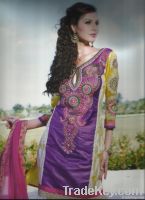 Beautiful, designer, printed, party wear salwar kameez