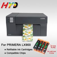 Refillable ink cartridges for Primera LX900 lable printer