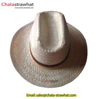 Palm leaf straw hats