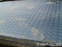 Steel chequered plate