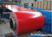 Tomato red ppgi coloured steel coils