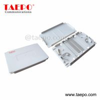 Sample Free 24 fibers plastic Fiber optic splice tray with snap-on cover from China Factory TAEPO