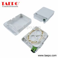 Sample free Plastic housing indoor 1 fiber SC Fiber optic termination box from China Factory TAEPO