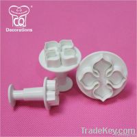 Plastic plunger Cutter-cake decorating tools/plunger cutter